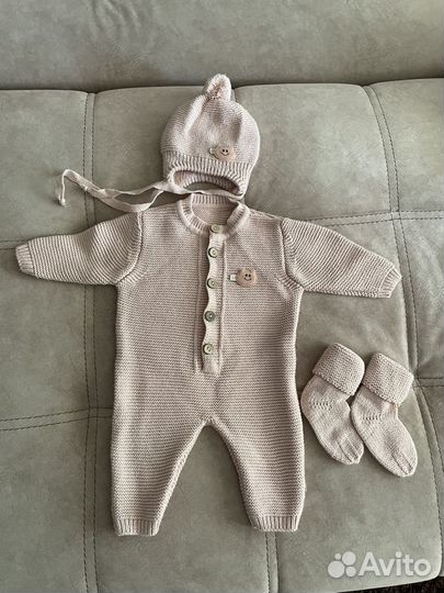 Комплект на выписку для девочки осень