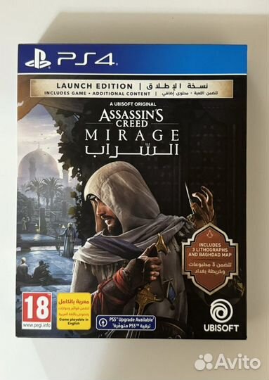 Игра для ps4 Assassins Creed Mirage