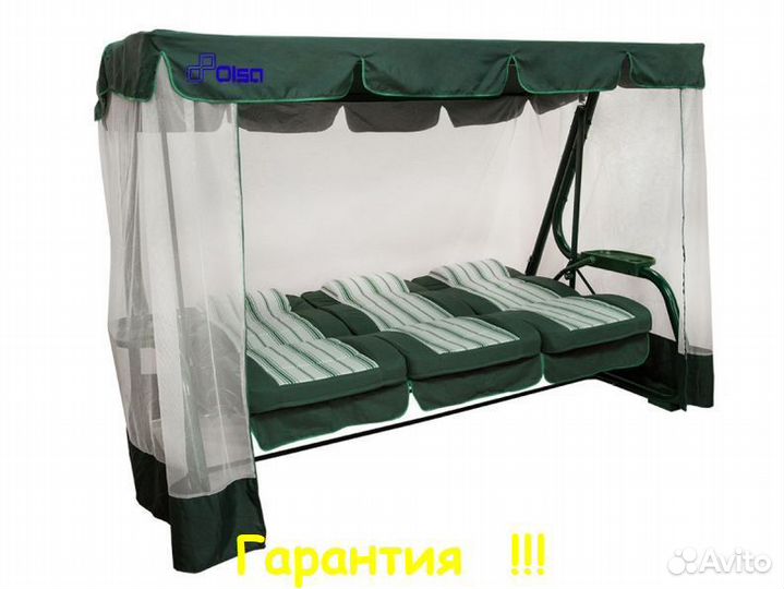 Садовые Качели 3-х местные Палермо