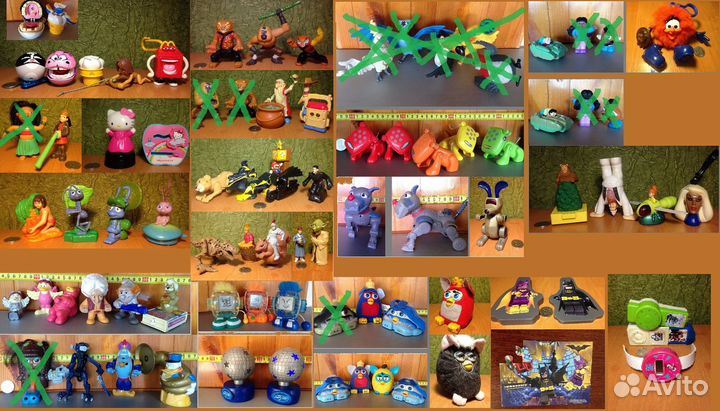 Игрушки Макдональдс Хэппи Мил