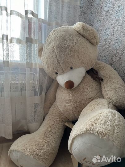 Плюшевый медведь 2 метра