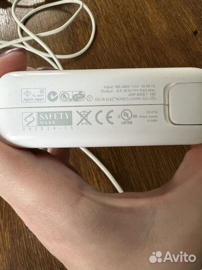 Блок питания для macbook A1343