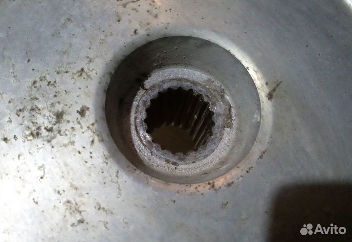 Колесо на скутер заднее 139qmb R12/19шлицов