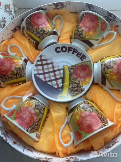 Чайно кофейный сервиз