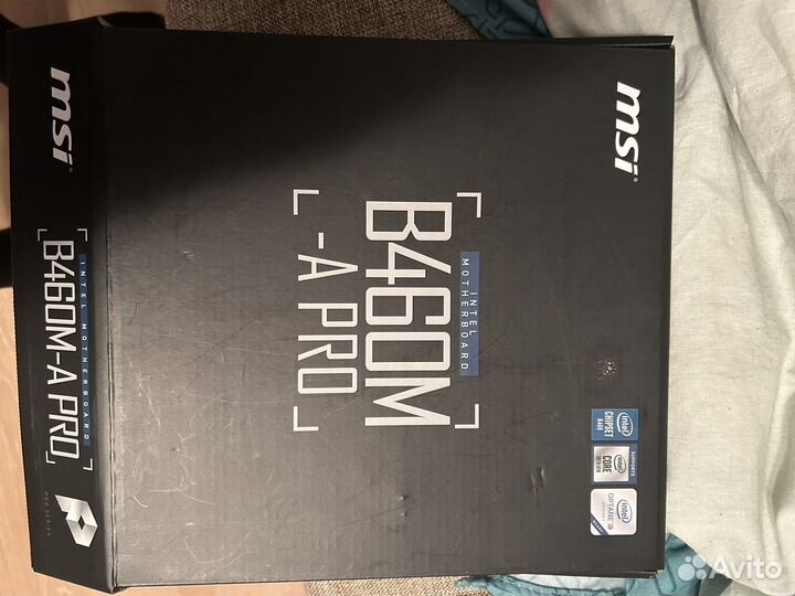 Материнская плата с процессором i5-10400f + b460m