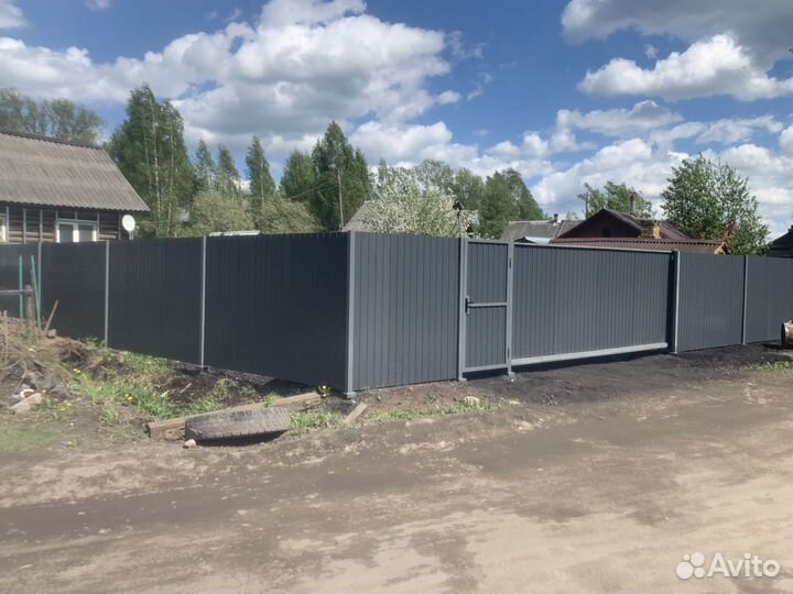 Забор под ключ
