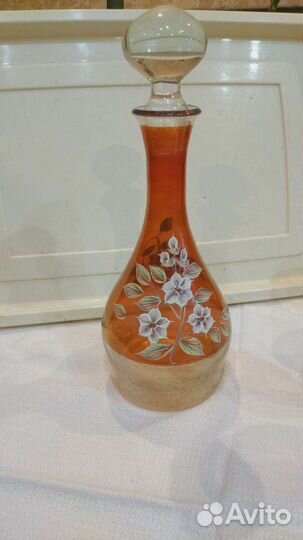 Графин с фужерами.Богемия