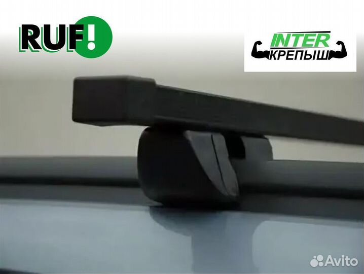 Багажник на рейлинги Land Rover inter Крепыш Квадр