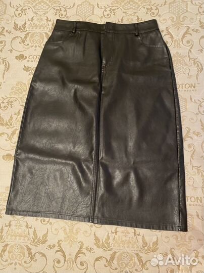 Юбка экокожа, отличное состояние