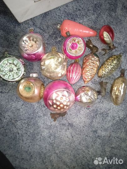 Елочные игрушки СССР