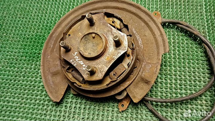 Ступица задняя под abs lifan solano I