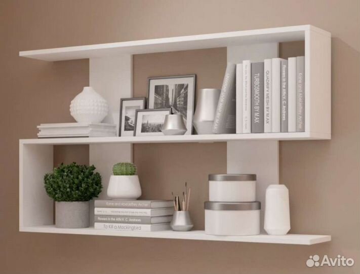 Полка настенная навесная