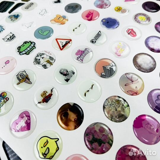 3D стикеры опт