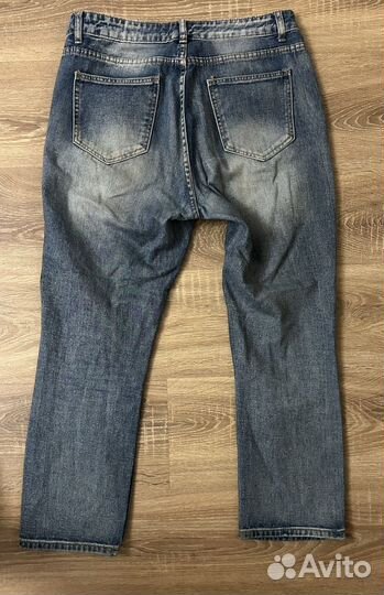 Джинсы женские укороченные 46-48