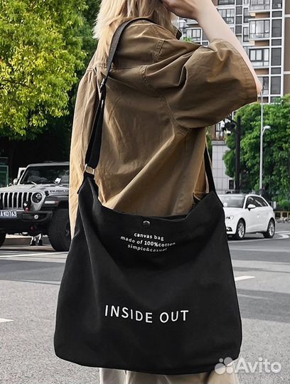 Сумка женская холщовая