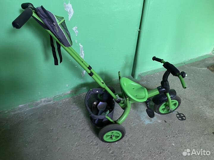 Детский 3 х колёсный велосипед