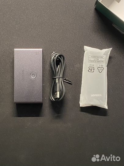 Переключатель ugreen CM624 hdmi 2.1 Switcher 3-в-1