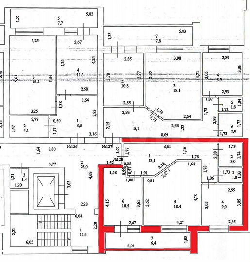 2-к. квартира, 58,7 м², 9/9 эт.