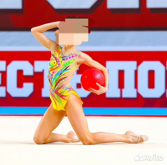 Купальник для художественной гимнастики 116-130