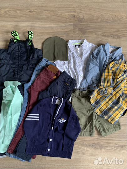 Вещи пакетом на мальчика 104
