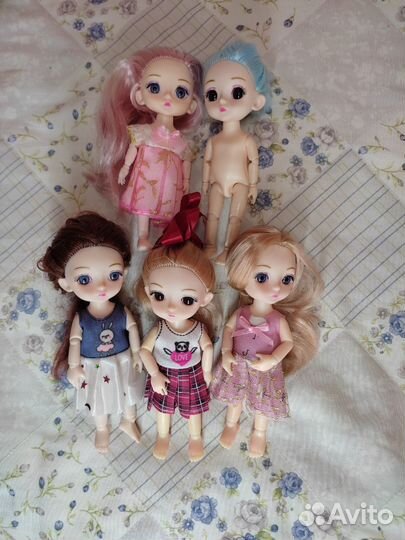Куклы для девочки разные по отдельности и пакетом
