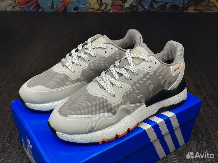 Кроссовки adidas nite jogger зимние