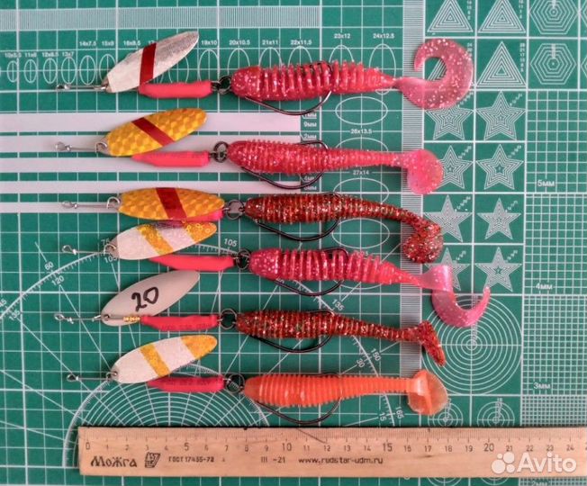 Продаются комбинированные блёсны