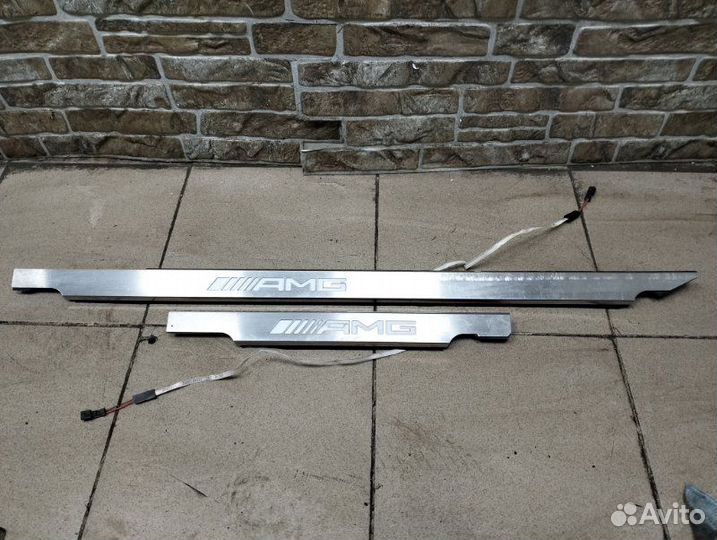 Накладка на порог салона Mercedes-Benz G-Class