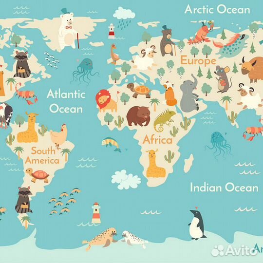 Авторские фотообои 