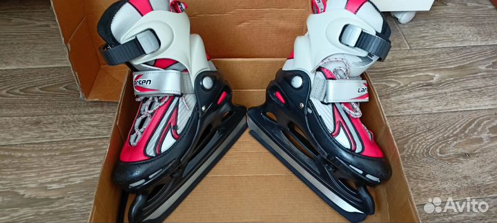 Коньки детские раздвижные 30 33