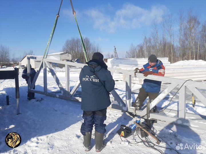 Быстровозводимые ангары из сэндвич панелей