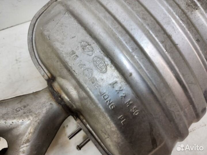 Глушитель задний Kia Sorento 3 prime 2015-2020