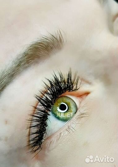 Ламинирование ресниц бровей Садовый