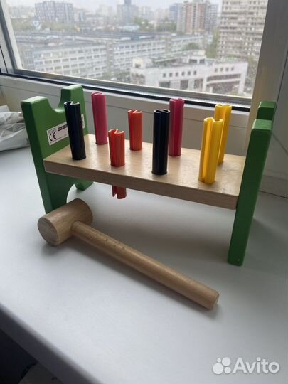 IKEA mula стучалка, гаозди с молотком