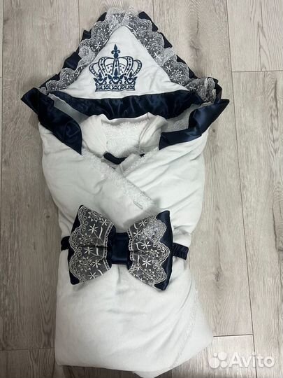 Комплект на выписку осень зима 50-56