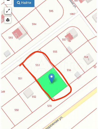 Участок 16 сот. (СНТ, ДНП)