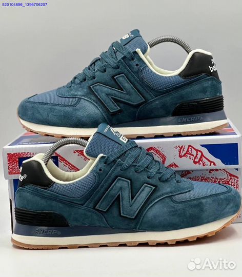 Кроссовки New Balance 574 Blue (Арт.80204)