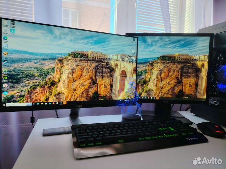 Игровой пк с монитором/i5/1060/16гб