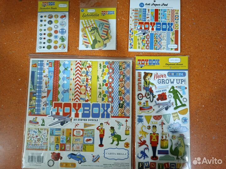 Набор для скрапбукинга carta bella toybox