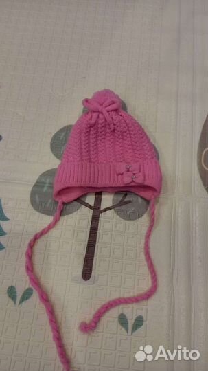 Шапка детская весна-осень,для новорожденная