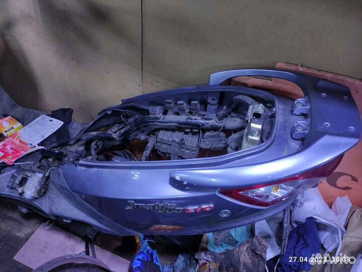 Разбор SYM joyride 200i