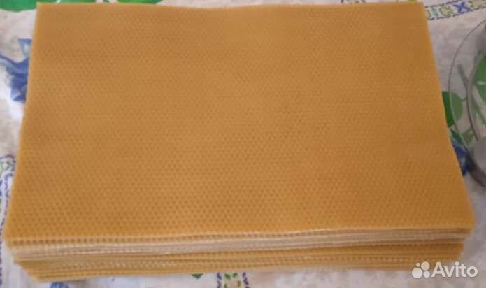 Вощина натуральная пчеловодная Дадан