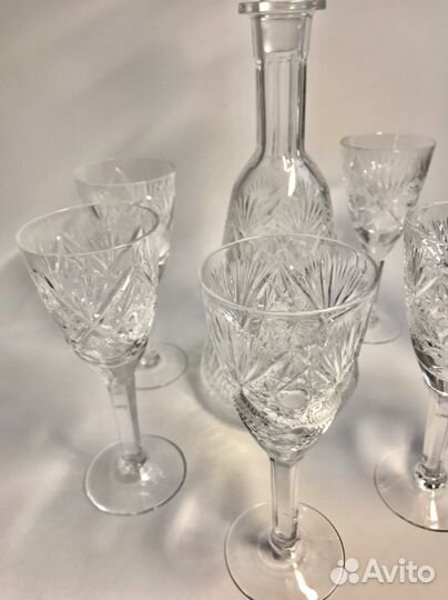 Хрустальные бокалы. Хрусталь СССР