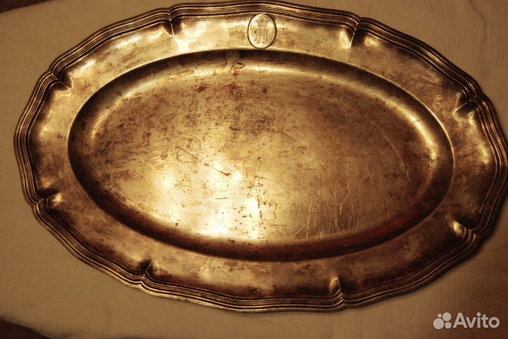 Старинное блюдо Christofle 19 век