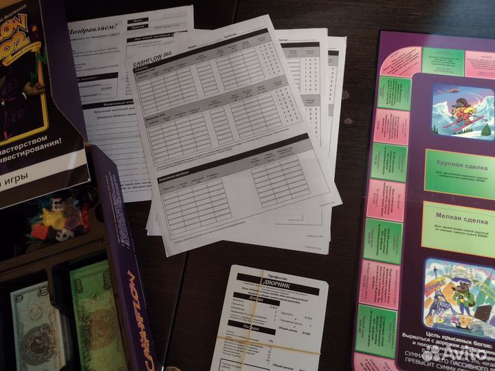 Денежный поток. Cashflow 101+202