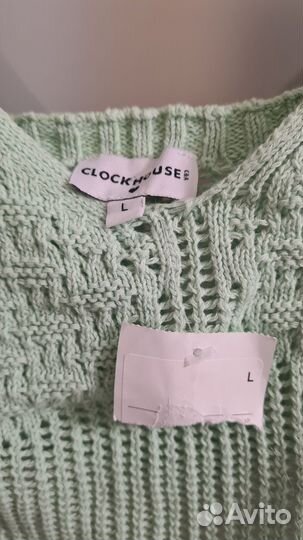 Топ вязаный