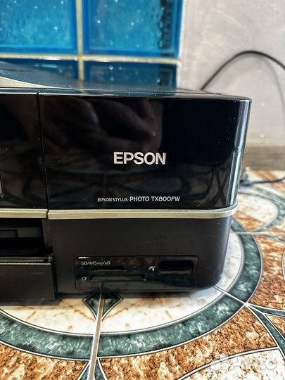 Цветной струйный принтер epson
