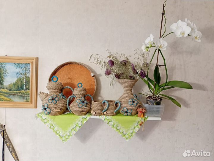 Поделки из джута