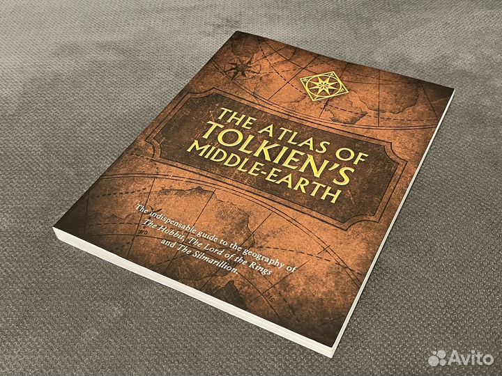 The Atlas of Tolkien's Middle-earth Толкин Атлас