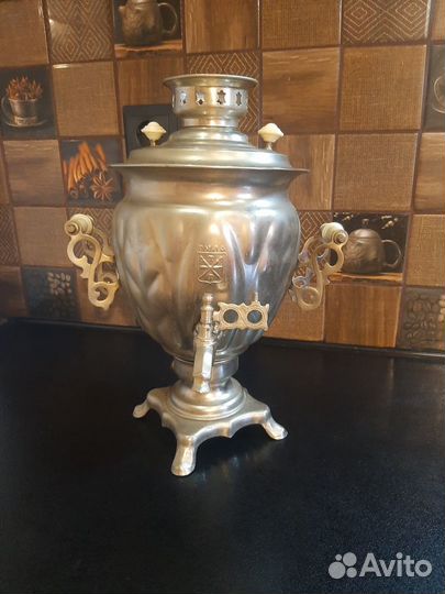 Самовар электрический СССР гост 7400-75 3 литра Ту